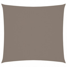 vidaXL Parasolar, gri taupe, 2,5x2,5 m, țesătură oxford, pătrat