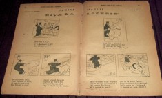 Revista copiilor si tinerimei Nr 22/1921, BD benzi desenate romanesti Iordache
