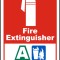 Fire Extinguisher A Sign