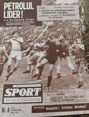 myh 110 - Revista SPORT - nr 6/martie 1966 foto