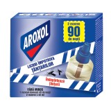 Lichid impotriva tantarilor Aroxol, fara miros, 2 rezerve x 45 ml