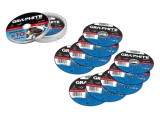 Disc de tăiere GRAPHITE 125mm metal și oțel 55H576, grosime 1mm