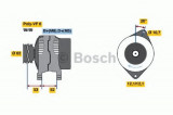 Generator / Alternator FIAT DOBLO Microbus (223, 119) (2001 - 2016) BOSCH 0 986 049 231