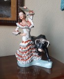 Figurina portelan "Dansatoarea de Flamemco"