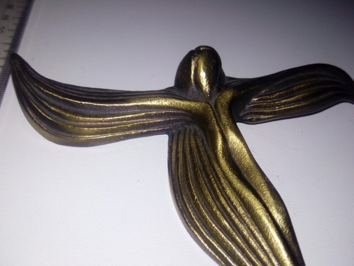 STATUETA VINTAGE METAL / BRONZ ?