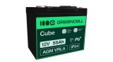 Green Cell AGM AGM Baterie plumb-acid 12V 55Ah (fără &icirc;ntreținere, pentru bărci și bărci pneumatice)