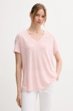 United Colors of Benetton tricou de in culoarea roz, 37UJD401Q