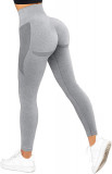 Femei Scrunch Stretch Butt Lifting Leggings fără sudură cu talie &icirc;naltă Squat Pr, Oem