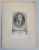 Anonim &quot;Portretul lui Sebastian Schmied&quot; gravura veche cca 1660, Portrete, Cerneala, Altul