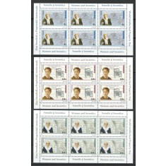 Romania 2013 - LP 1978b nestampilat - Femeile si inventica - bloc 6x