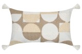 Pernă Decorativă Balma 30X50 Cm, Culoare Nisip, 55% Bumbac 45% Poliester