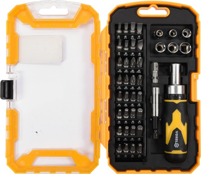 Set surubelnita cu biti 41 bucati VOREL