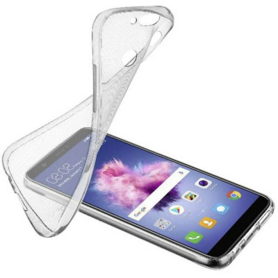 Husa Cover Cellularline Silicon pentru Huawei P Smart Pro Transparent foto