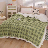 Cumpara ieftin Patura Cocolino cu Blanita Teddy V2 Verde 200x230 cm