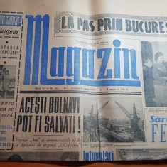 magazin 9 martie 1963-interviu florin piersic,art.orasul bucuresti,mag.victoria