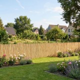 Gard din stuf natural pentru intimitate 100x600 cm, Abbateggio