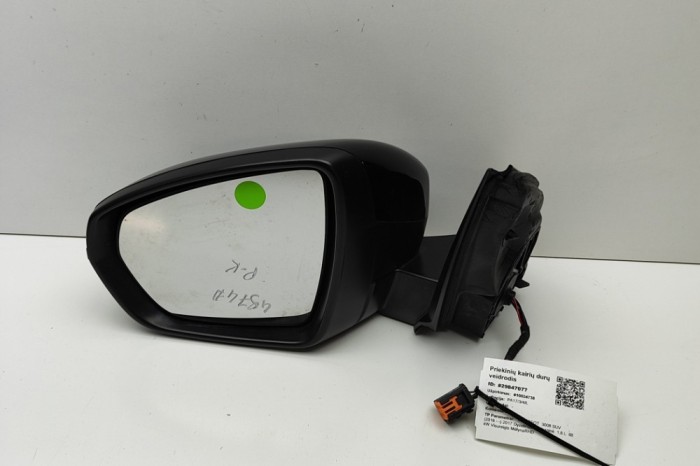 Oglinda laterală st&acirc;nga PEUGEOT 3008 SUV 2017 OEM: 1618046780 29847077