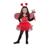 Cumpara ieftin Costum Buburuza balerina pentru fete 6-8 ani 128 cm, Kidmania