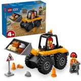 LEGO&reg; City - Incarcator pe roti galben pentru constructii 60450, 81 piese