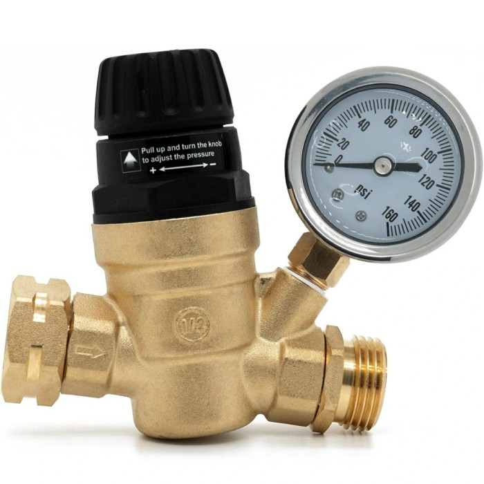 Regulator reductor limitator presiune apa 3/4 cu manometru