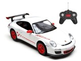 MASINA CU TELECOMANDA PORSCHE GT3 RS ALB CU SCARA 1 LA 24 SuperHeroes ToysZone, Rastar