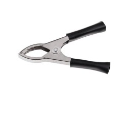 Clema crocodil extra-mare negru 30A 75mm