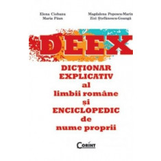 Dicționar explicativ al limbii rom&acirc;ne și enciclopedic de nume proprii
