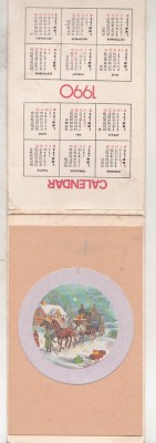 bnk cld Calendar - 1990 foto