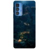 Husa compatibila cu Motorola G51 model Tribal Fire, Silicon, TPU, Viceversa, Transparent, Carcasa