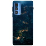 Husa compatibila cu Motorola G20 model Tribal Fire, Silicon, TPU, Viceversa, Transparent, Carcasa