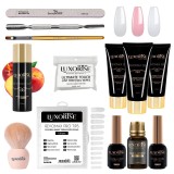 Cumpara ieftin Kit Polygel REVOMAX LUXORISE Easy Sculpt + CADOU