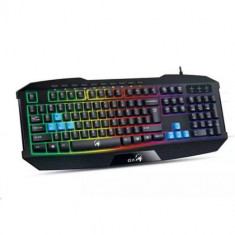 Tastatura gaming Genius Scorpion K215, rainbow backlight foto