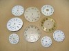 A317- Set 9 cadrane vechi ceasuri buzunar-Omega-Elgin, etc.