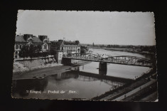 Lugoj - Podul de Fier / circulat 1943 foto