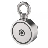 Magnet Fishing D60 mm doua fete 2x120 kg puternic Forta prindere acvatic neodim