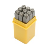 Set pansoane cifre 6 mm 0-8 Breckner Germany pentru marcare metal