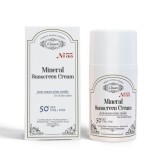 Crema minerala cu protectie solara SPF 50, 50ml, Rosece