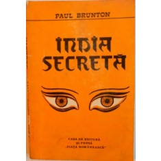 INDIA SECRETA de PAUL BRUNTON, 1991