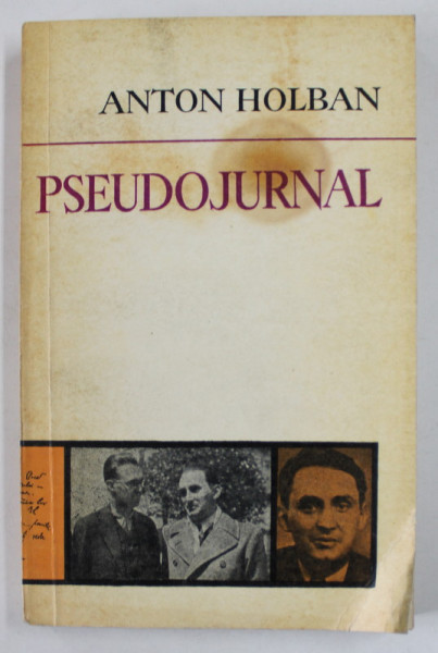 PSEUDOJURNAL de ANTON HOLBAN , 1978