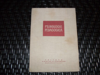 Psihologie Pedagogica - Colectiv ,552618 foto