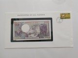 Tchad - 1000 Francs 1980 - In plic de prezentare