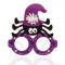 Ochelari Deghizare Halloween, Model Păianjen, Culoare Mov, Dimensiune 13x10cm, Material PVC