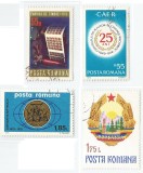 Rom&acirc;nia, LP 800/1972; LP 854/1974; LP 881/1975; LP 917/1976, 4 serii oblit., Stampilat