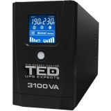 UPS TED Line Interactive 3100VA/1800W, display LCD, 3x Schuko, Ted Electric