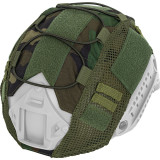 Husa Casca FAST Mesh Woodland Ultimate Tactical