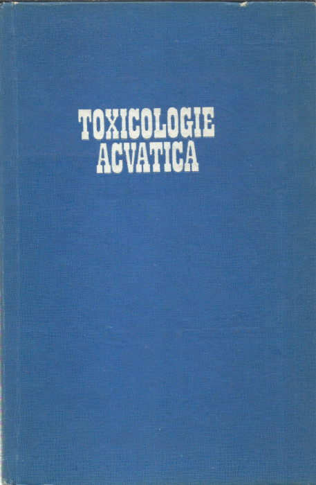 AS - DIUDEA MIRCEA - TOXICOLOGIE ACVATICA