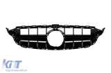 Grilaj lacuit negru tip E63 potrivit pentru Mercedes Clasa C W205, S205 2014-2019 Performance AutoTuning