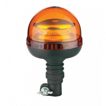 Girofar cu 45 LED flexibil 12-24V, cu tija L1406 foto