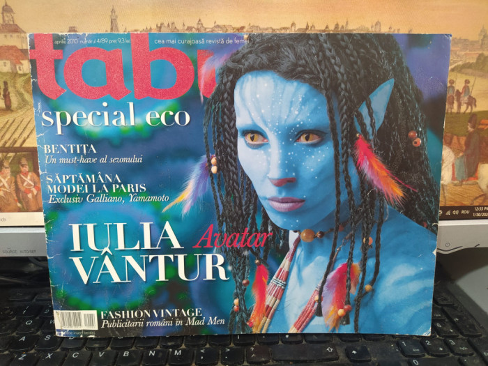 Tabu Special Eco nr. 4 (89) apr. 2010, iulia V&acirc;ntur &icirc;n Avatar, 230