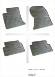 Covorase auto cauciuc Frogum dedicate Ford Focus 1 (I) 1998-2004, set negru